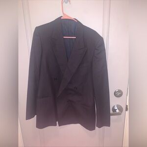 Lido Pinstripe 100%Worsted Wool Blazer Size 40
